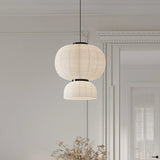 Wabi Sabi Pendant Lamps Rice Paper Chandelier Japan Style Hanging Light for Ceiling Living Room LED Light Room Decor Lustre