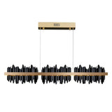 Modern Chandeliers For Dining Room Living Room With Remote Control LED Hanging Lamp Kitchen Island Pendant Light Lustre Fixtures