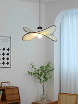 Vintage Potato chip CChandelier ceiling LED Fabric art Hanginglights Living room Bedroom Study Famous Indoor Lighting