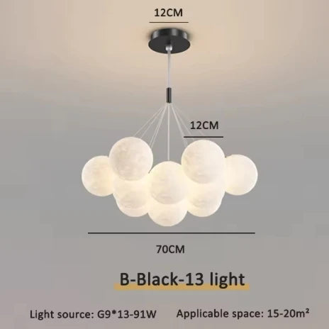 Modern Bubble Hanging Chandelier - Nordic LED Pendant Light Fixture