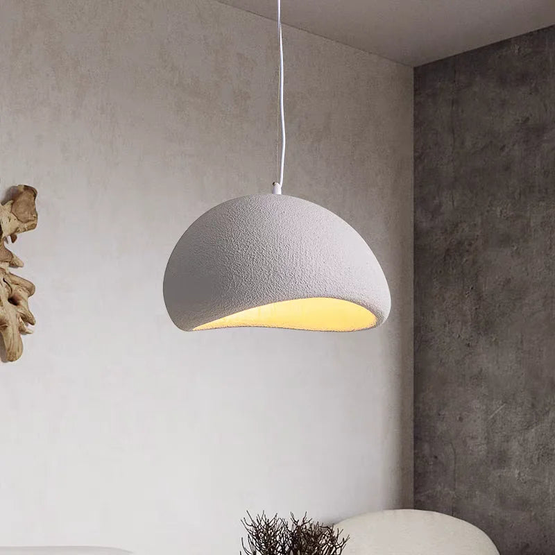 Nordic Wabi Sabi Style Led E27 Chandelier Lustre Dining Room Bedroom Hanghing Home Decor Bar Loft Pendant Fixtures Kitchen Lamp