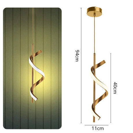 Modern Ceiling Lights Long Strip Chandeliers For Living Room Bedroom Bedside LED Indoor Hanging Lamp Home Lighting Ceiling Lamp