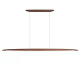 Nordic Design Walnut Long Table Lamp Modern Simple Zen Pendant Lights Japanese Style Tea Quiet Restaurant Home Decor Lamps LED