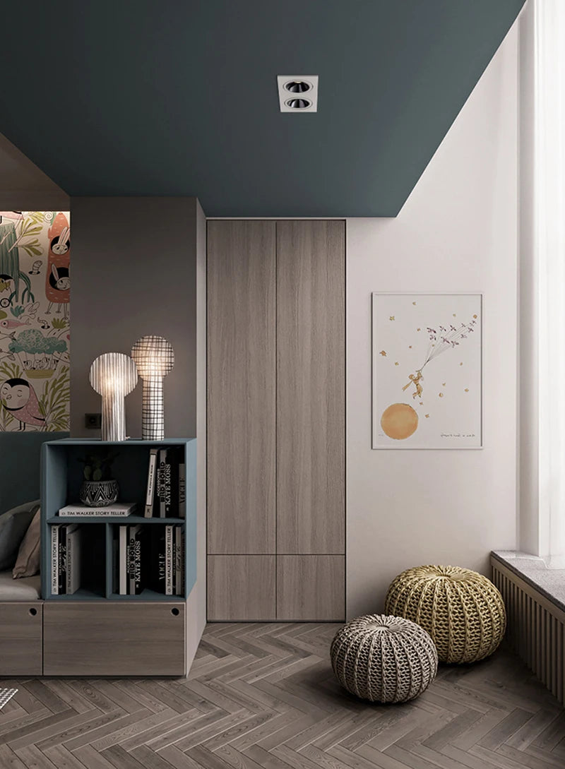 Recessed LED Ceiling Lamp 24W 10W Single/Double Head LED Spot lights COB Anti-Glare Downlight For Home Office Store Indoor