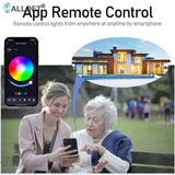 RGB LED Bulb Tuya Dimmable Downlight Spotlight Bluetooth-Compatible Lamp 10W 85-265V APP Control RGBCW Atmosphere Decorative