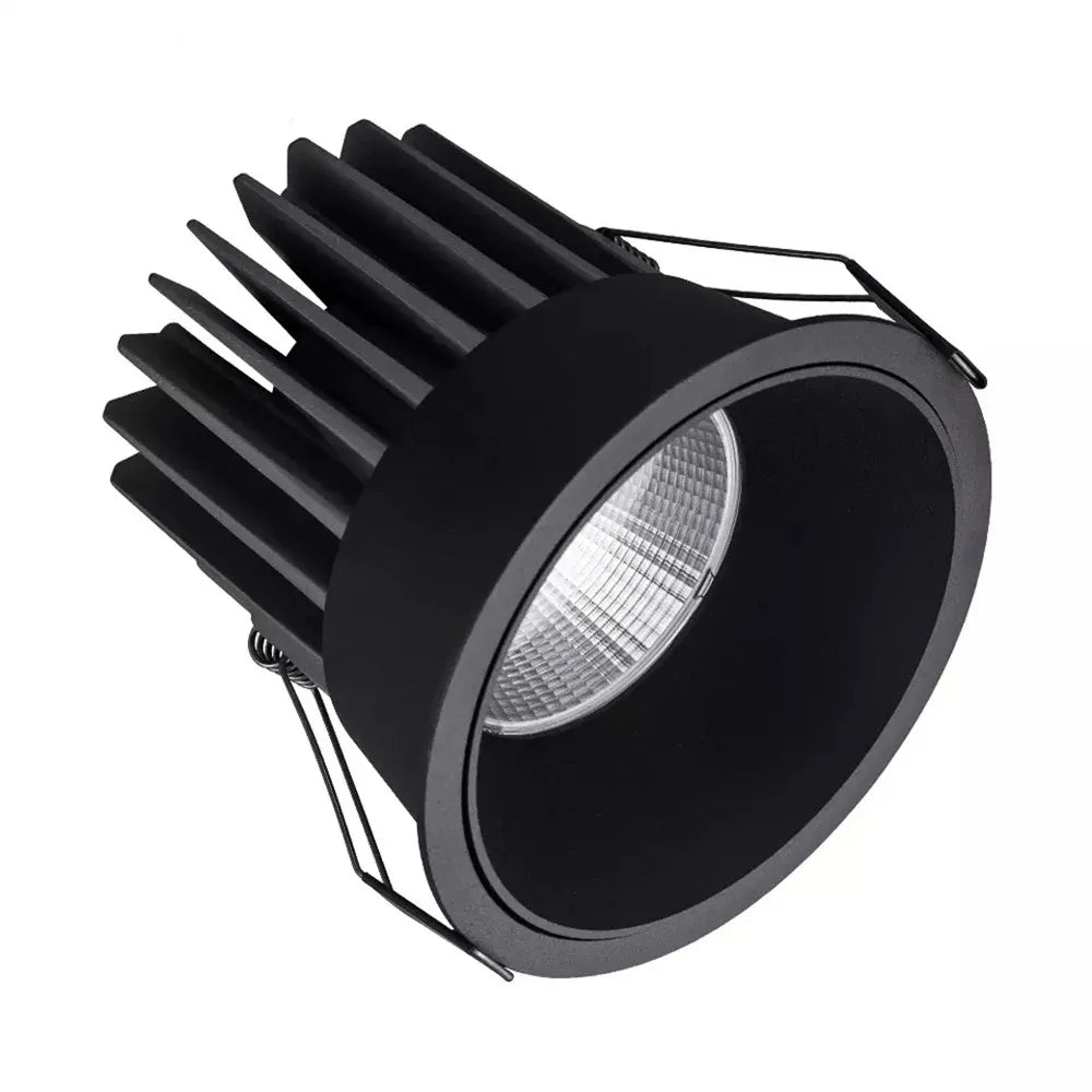 Dimmable LED Downlight Recessed Ceiling Lamp Spotlight Aluminum LED COB Light 5W 10W 12W 18W 20W 24W AC110V 220V Home Office Store