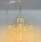Crystal Chandelier for Living Room Dining Bedroom Hanging Lamps For Ceiling Firefly Lustre Design Modern Suspension Chandelier