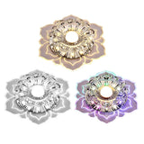 Modern LED Ceiling Light Surface Mounted Living Room Porch Aisle Corridors Lamps Crystal Lampshade Ceiling Light