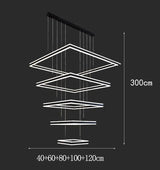 Modern home decor ring led lights pendant light lamps for living room Chandeliers for dining room hanging light indoor lighting