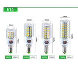 E27 E14 LED Lamp SMD 5730 220V Corn Light Bulb 24 36 56 72 LEDs Energy Saving Lamp Ampoule LED Chandelier Lighting for Home