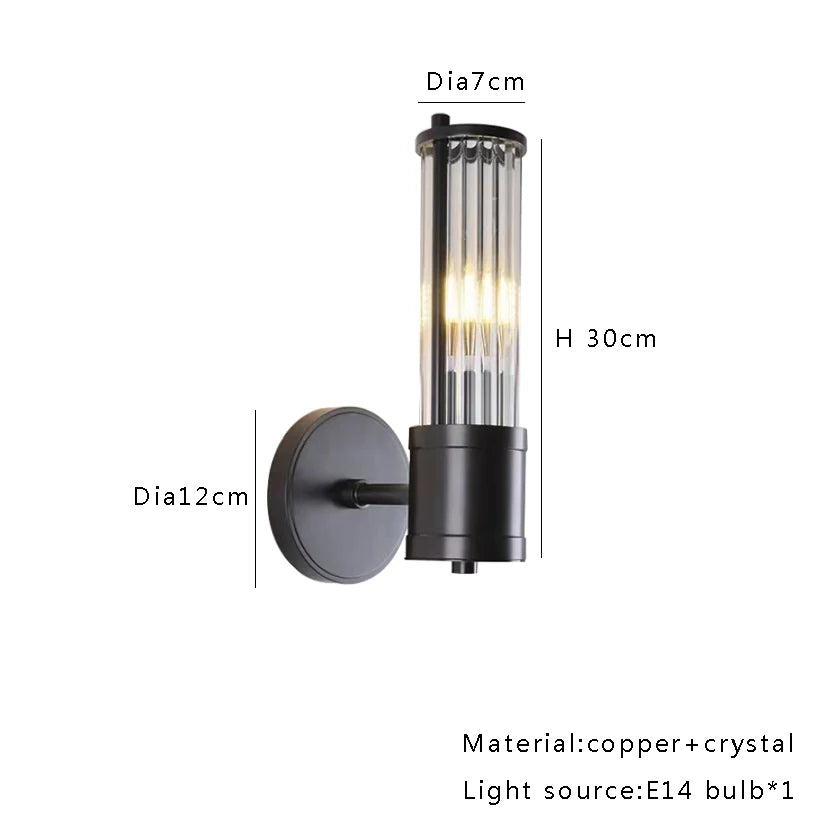 Home-appliance Classic Black Crystal Glass Bar Chandeliers Luxury Rectangle Hanging Lamp for Dining Room Decoration 2025 Lights