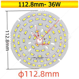3W 5W 7W 9W 12W 15W 18W 20W 24W SMD5730 Brightness SMD Light Board Led Lamp Panel For Ceiling PCB With LED free shipping