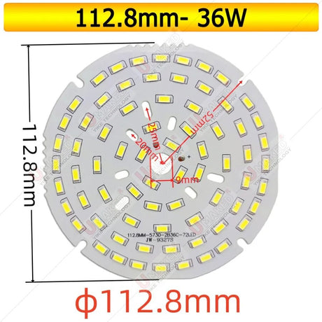 3W 5W 7W 9W 12W 15W 18W 20W 24W SMD5730 Brightness SMD Light Board Led Lamp Panel For Ceiling PCB With LED free shipping