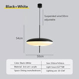 Nordic Flying Saucer LED Pendant Light - Modern UFO Design Hanging Lamp