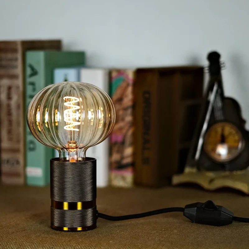 Creative Beibei Pumpkin LED Light Bulb (E27) - Warm Ambient Night Light & Decorative Bulb for B&B, Bedroom, Desk Lamps & Chandeliers