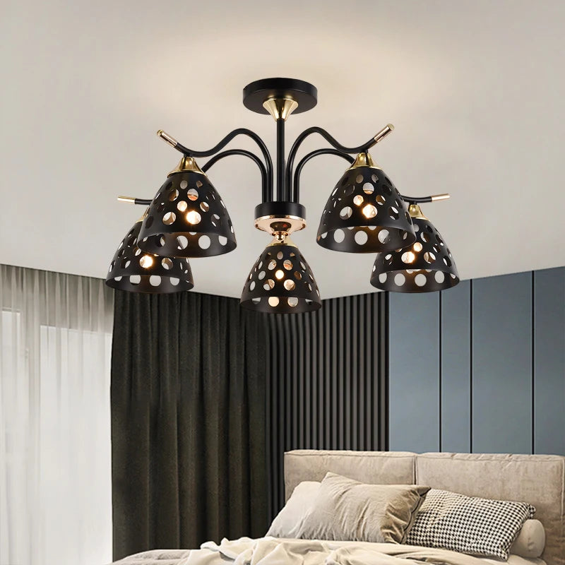 Modern LED chandelier living room ceiling chandelier bedroom lamp kitchen pendant lights dining room lamp home decors light lamps