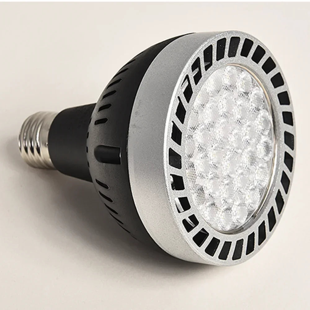 PAR30 Lamp 35W 45W Track Light Flood Lights Bulb E27 LED Warm Cold Neutral White Spot Lamps for Kitchen Clothes Shop Lamps 220V