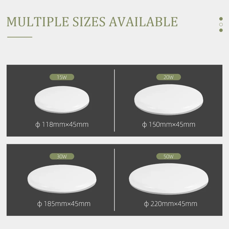 Modern Led Panel Ceiling Lights 165-265V Led Ceiling Lamp for Living Room Bedroom Kitchen LED Lighting Home Decor Led Panel Lamp