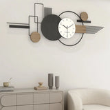 Art Mural Wall Clocks Luxury Living Room Interior Aesthetic Big Size Wall Watch Minimalist Creative Relog De Pared Home Decors