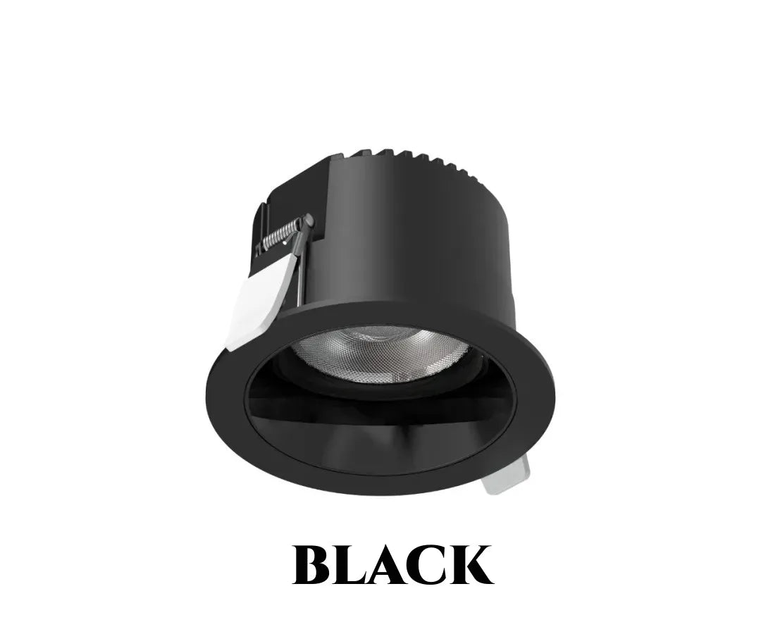 IP68 Waterproof LED Recessed Downlight - 7W/12W Shower & Bathroom Spotlight