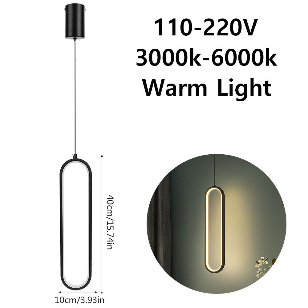 Modern LED Bulbs Ceiling Lamp Chandelier Simple Home Corridor Decor Lighting For Bedroom Dining Room Living Room Pendant Lamp