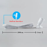 Led Spotlight Wine Cabinet Light Kitchen 2/4/6/8/10/12 Pack Lighting Kit Button Switch EU Plug for Jewelry Showcase Spot Lights