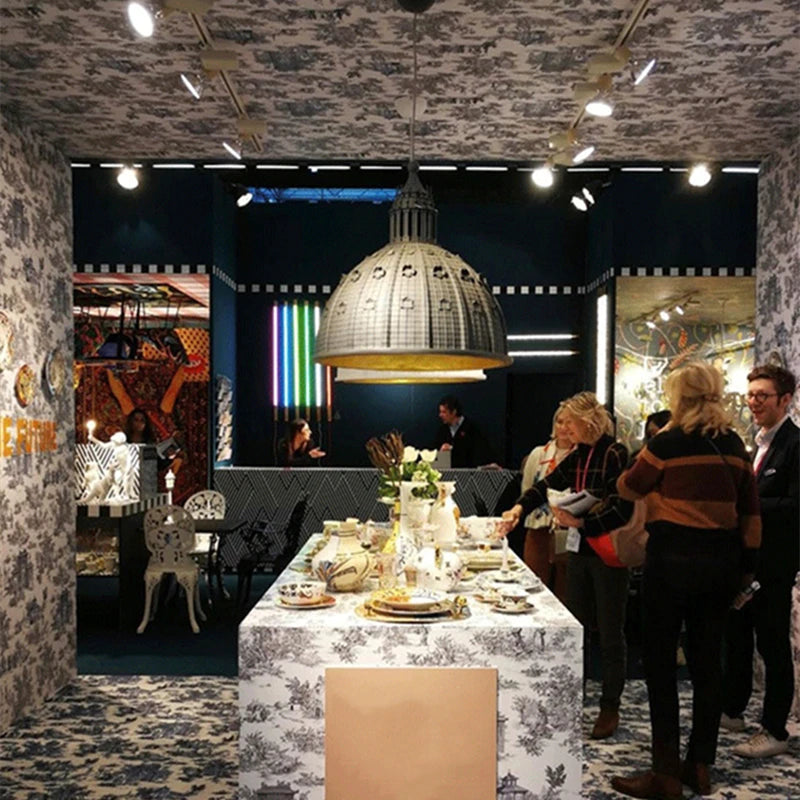 Italy Retro Resin Led St Paul&#39;S Church Pendant Lights For Living Room Bedroom Hotel Hanging Lamp Lobby Decor&#39;s Lighting Fixtures