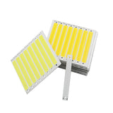 LED 60x8mm 2V 3V LED Strip Onboard 60mm Warm Cool White Blue Red Bulb 1.5W 3W DC 3.7V Chip for DIY LED Work Bicycle Lighting