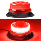 Magnetic Base LED Blue Emergency Strobe Light Car Police Roof Flashing Hazard Warning Light 12V/24V Vehicle Safety Beacon Lamp