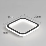 Nordic LED Ceiling Fixture Flush Mount Ceiling Light Bedroom Chandelier Ceiling Lights For Dining Room Living Room Aisle Lamp