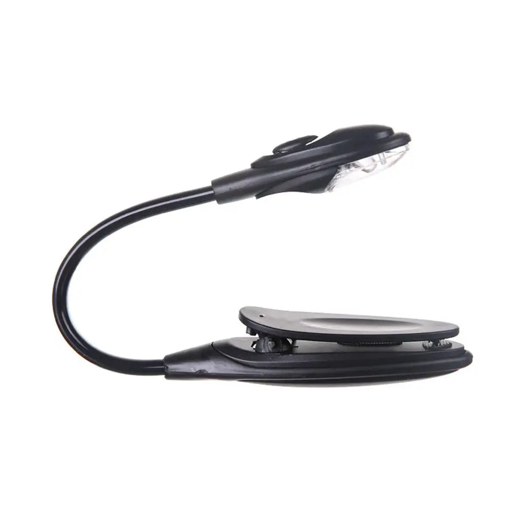 USB Rechargeable Reading Book Light With Detachable Flexible Clip Portable Lamp Kindle eBook Readers Night Light