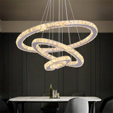 Crystal Pendant Lights Hanging Ceiling Lamps For Dining Room Nordic Modern Chandeliers For Living Room 2021 Indoor Lighting Home