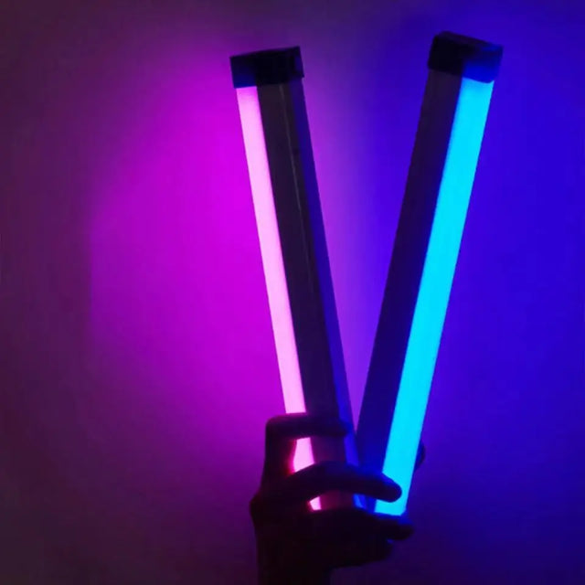 Portable Super Bright LED Tube USB Rechargeable Outdoor Camping Night Light Photography Fill Light with 3 Color Adjustable