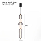 Modern Restaurant Chandelier Nordic Designer Coffee Table LED Pendant Lamp Kitchen Dining Room Bedroom Home Decor Hanging Lamp