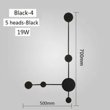 Modern LED Wall Lamp Simple Living Room Background Wall Light Bedroom Bedside Wall Sconce Creative Hotel  Hall Corridor Lighting