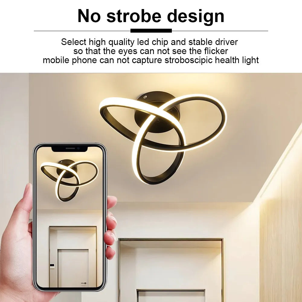 Modern LED Aisle Ceiling Lights Corridor Light Balcony Lights Led Surface Mounted for Bedroom Living Room Nodic Home Lighting