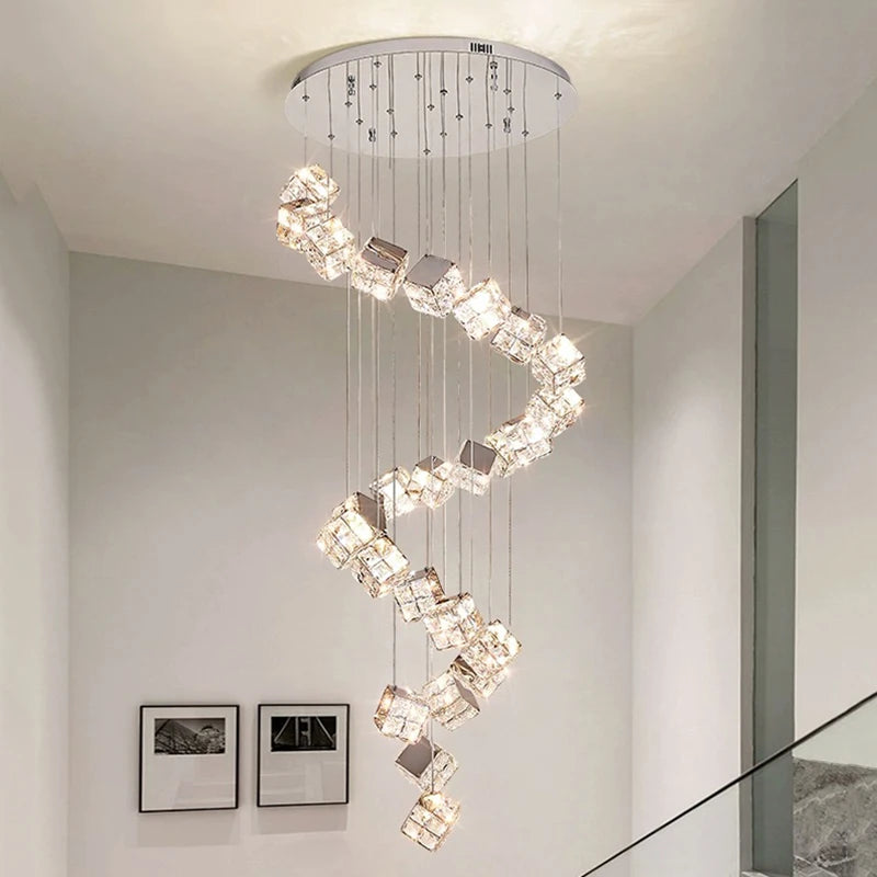 Home decoration Pendant lights, luxury crystal living room chandelier, bedroom Pendant lamp, ceiling light, indoor lighting