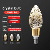 Super Bright LED Crystal Bulb  E27/E14 European Home Light  Dining Room Chandelier warm white cold white 110v 220v 230v 240v