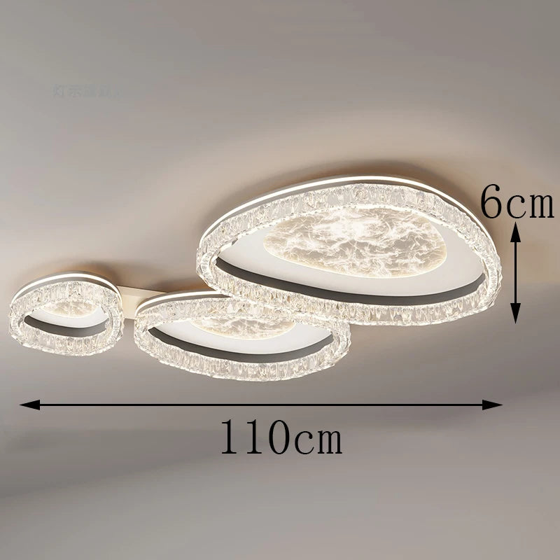 Nordic decoration home bedroom decor smart led lamps Ceiling lights for living room indoor lighting lamparas