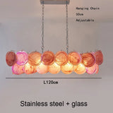 Modern Murano Glass Disc Chandelier Metal Gold Silver Dimmable Ceilings Lustre for Restaurant Hotel Bedroom