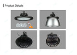 IP65 Dome Industrial Wifi Ble Smart Dimmable Motion Sensor Dali Smd Led High Bay Lamp Light Fixture