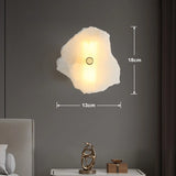 Modern Natural Marble LED Pendant Light - Luxury Stone Ceiling Chandelier Lamp Fixture for Dining Table, Living Room & Bathroom