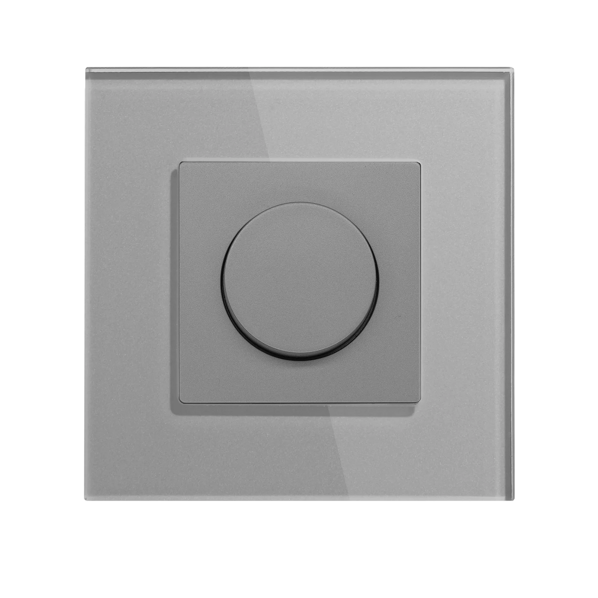 Mechanical Dimmer Switch Led Dimmable Wall Light Switches EU Standard Lamp Switch Brightness Adjustable Glass Frame 10A