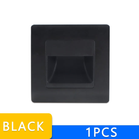 Recessed PIR Sensor Stairs Wall Lamp Indoor Stairs Wall light Corridor Lamp AC85-265V Wall Stairs Lighting Sensor Lamp For Home