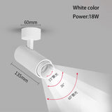 Zoomable LED Surface Spotlight - Adjustable Focus Ceiling Lamp for Retail Stores