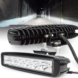 18W 6-LED Car Work Light - Universal 12V High-Bright Offroad Spotlight
