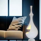 Wabi Sabi Style Living Room Simple Art Floor Lamp Designer 2025 New Original Bedroom Study Creamy Atmosphere Lighting Fixtures