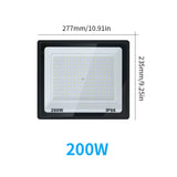 LED Flood Light Outdoor (10W to 200W) AC110V/220V - IP65 Waterproof Garden Spotlight & Exterior Wall Reflector Fixture