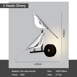LED Bird Pendant Lamps for Bedroom Living Room Indoor Lighting for Home Chandelier Hanging Lights for Corridor Aisle AC85-265V