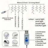 USB Butterfly String Light with 8 Modes - LED Flashing Fairy Lights